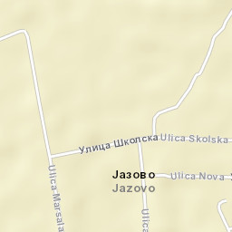 Jazovo Street Map