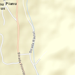 Pianu de Sus Street Map
