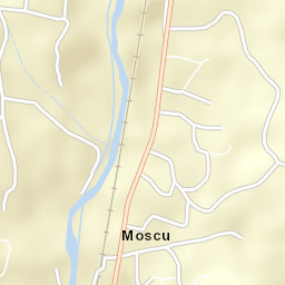 Moscu Street Map