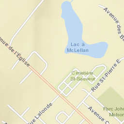 Saint-Sauveur-des-Monts Street Map