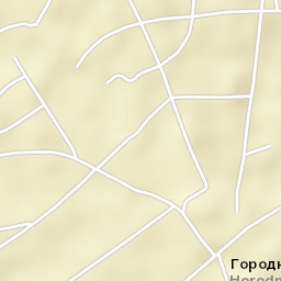 Horodnye Street Map