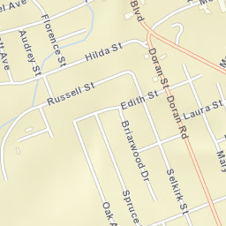 Petawawa Street Map