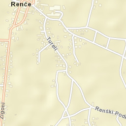 Renče Street Map