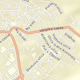 Ajdovščina Street Map