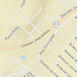 Saint-Sauveur Street Map