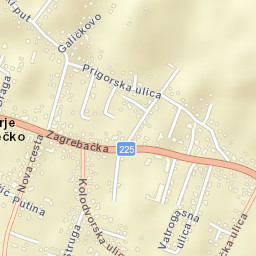 Prigorje Brdovečko Street Map