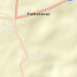 Farkaševac Street Map