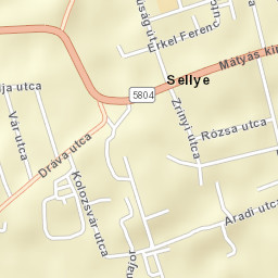 Sellye Street Map