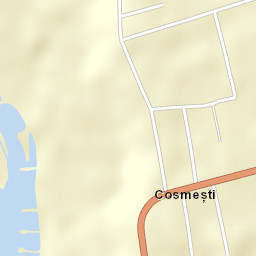 Cosmeşti Street Map