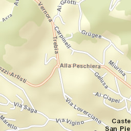 Mendrisio District Street Map