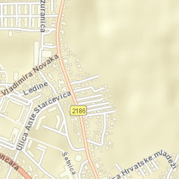 Grad Zaprešić Street Map