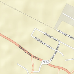 Vajszló Street Map