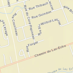 Terrasse-des-Pins Street Map