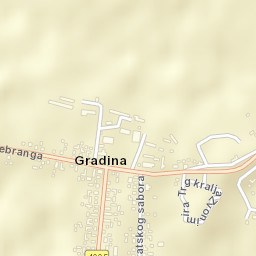 Gradina Street Map