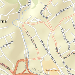 Morbio Inferiore Street Map