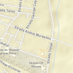 Simeria Street Map
