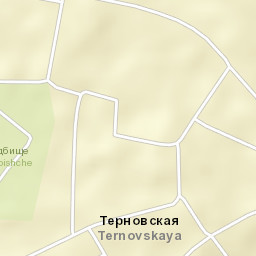 Ternevskaya Street Map