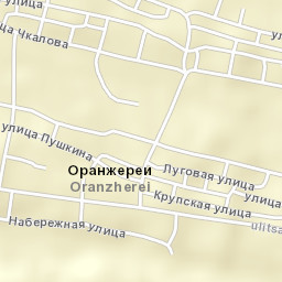 Oranzherei Street Map