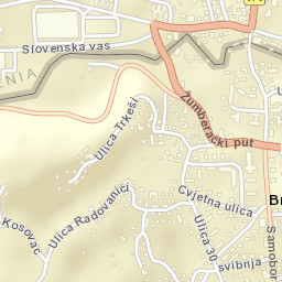 Bregana Street Map