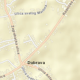Općina Dubrava Street Map