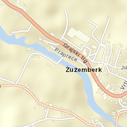 Žužemberk Street Map