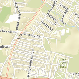 Dubrava Street Map
