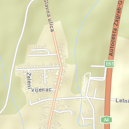 Sesvete Street Map