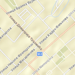 Kikinda Street Map