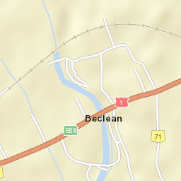 Beclean Street Map