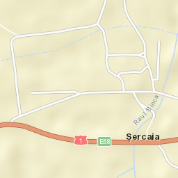 Şercaia Street Map