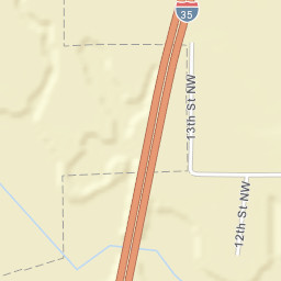 Interstate 35 Pine City MN 55063 America Street Map