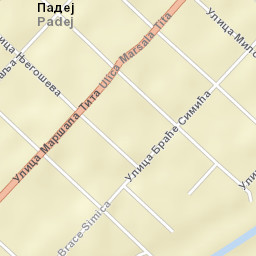 Padej Street Map