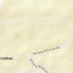 Crizbav Street Map