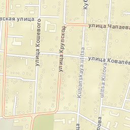 Bryukhovetskaya Street Map