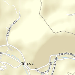 Tilişca Street Map