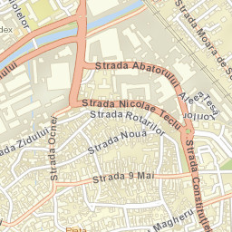 Sibiu Street Map