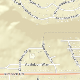 Clearview Drive, Billings, MT 59106, USA Street Map