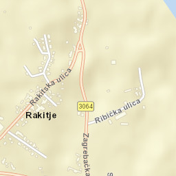 Rakitje Street Map