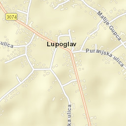 Lupoglav Street Map