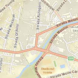 Municipiul Sibiu Street Map