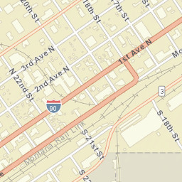 Billings, Montana Street Map