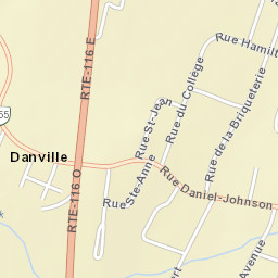 Danville Street Map