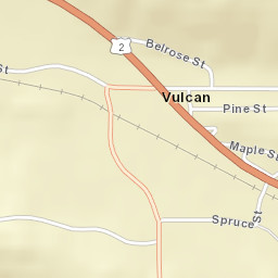 Main Street, Vulcan, MI 49892, USA Street Map