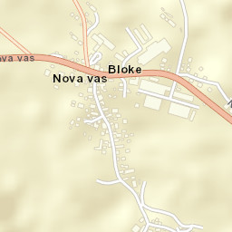 Nova Vas Street Map