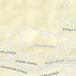 Yandyki Street Map