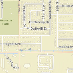 400-590 33rd Street West Billings MT Street Map