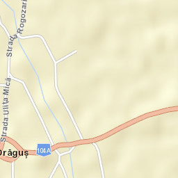 Comuna Drăguş Street Map