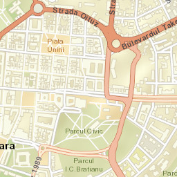 Timişoara Street Map