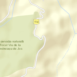 Andreiaşu de Jos Street Map