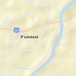 Podoleni Street Map